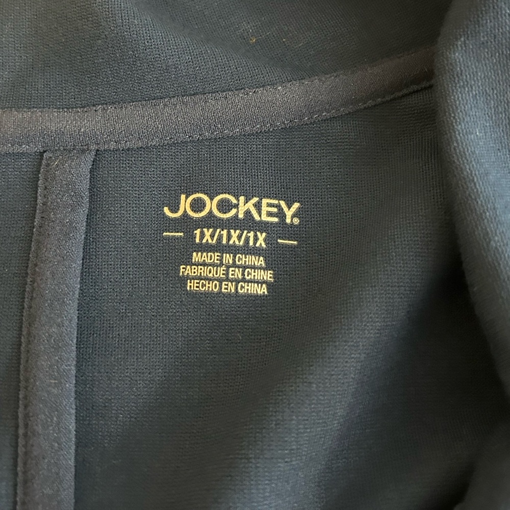 Jockey Women's Navy Knit Open Cardigan Blazer - Picture 3 of 7